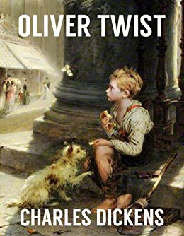 Книга на английском - Чарльз Диккенс Приключения Оливера Твиста - обложка книги скачать бесплатно