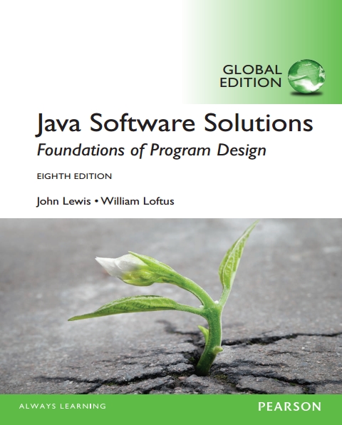Книга на английском - Java Software Solutions: Foundations of Program Design (Eighth Edition) - обложка книги скачать бесплатно