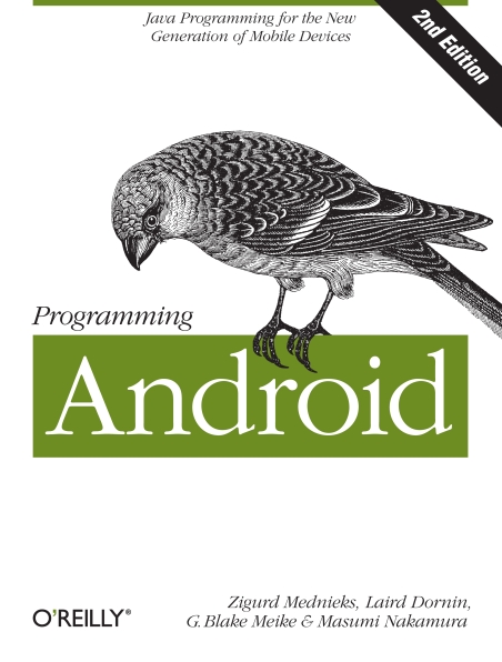 Книга на английском - Programming Android: Java Programming for the New Generation of Mobile Devices (Second Edition) - обложка книги скачать бесплатно