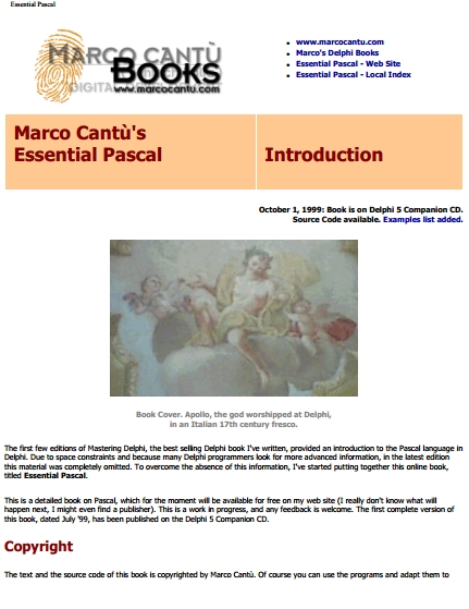 Книга на английском - Marco Cantù’s Essential Pascal - обложка книги скачать бесплатно