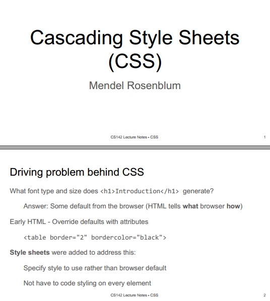 Книга на английском - Web Applications Development, Stanford Lectures: Cascading Style Sheets (CSS) - обложка книги скачать бесплатно