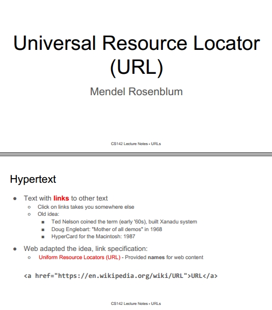 Книга на английском - Web Applications Development, Stanford Lectures: Universal Resource Locator (URL) - обложка книги скачать бесплатно