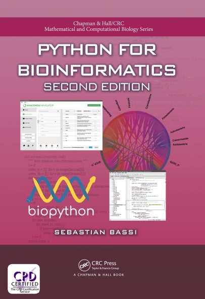 Книга на английском - Python for Bioinformatics (Second Edition) - обложка книги скачать бесплатно