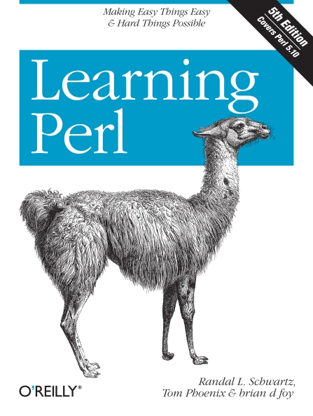 Книга на английском - Learning Perl: Making Easy Things Easy & Hard Things Possible (5th Edition - Covers Perl 5.10) - обложка книги скачать бесплатно