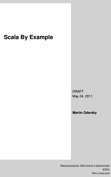 Книга на английском - Scala By Example - обложка книги скачать бесплатно