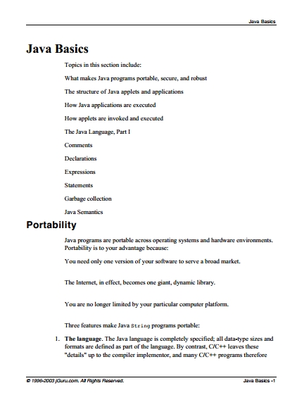 Книга на английском - Java Basics - обложка книги скачать бесплатно