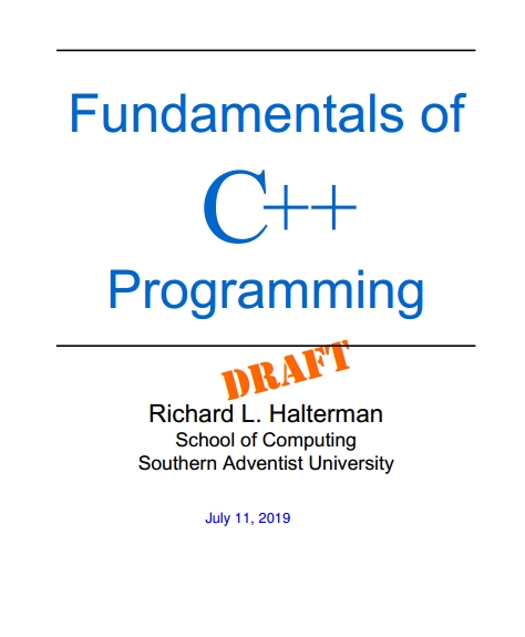 Книга на английском - Fundamentals of C++ Programming - обложка книги скачать бесплатно