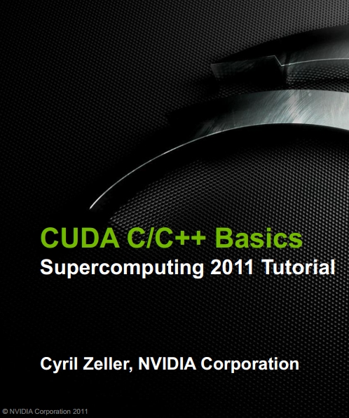 Книга на английском - CUDA C/C++ Basics: Supercomputing 2011 Tutorial - обложка книги скачать бесплатно
