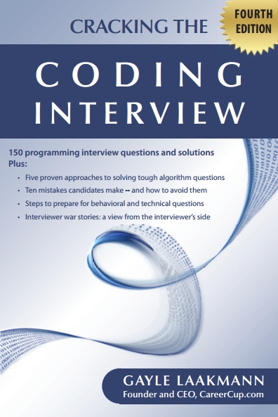 Книга на английском - Cracking the Coding Interview: 150 Programming Interview Questions and Solutions (Fourth Edition) - обложка книги скачать бесплатно