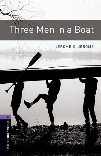 Книга на английском - Джером Клапка Джером Трое в лодке, не считая собаки - обложка книги скачать бесплатно