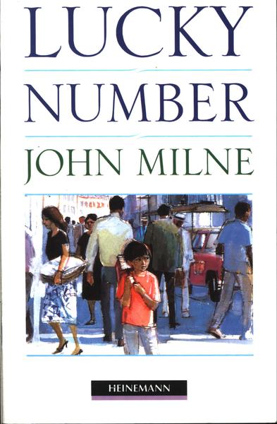 Книга на английском - Джон Милн Счастливый номер - обложка книги скачать бесплатно