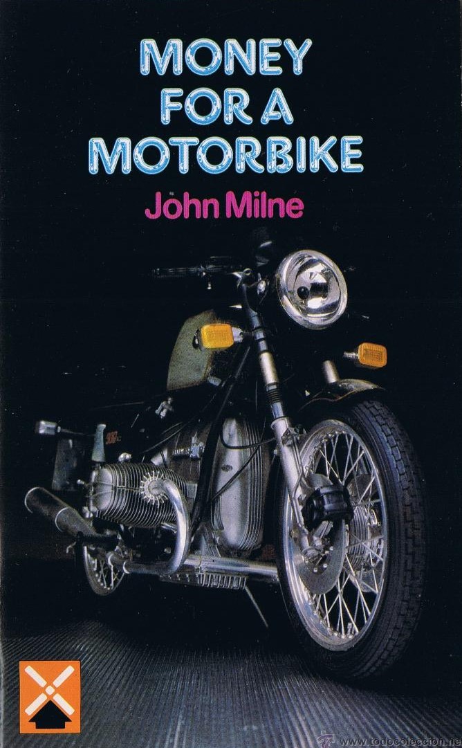 Книга на английском - Джон Милн Деньги на мотоцикл - обложка книги скачать бесплатно
