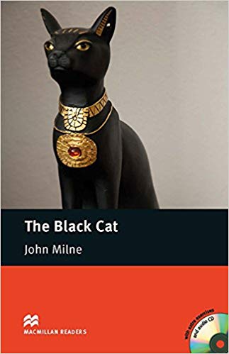Книга на английском - Джон Милн Чёрный кот - обложка книги скачать бесплатно