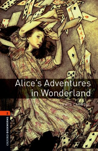 Книга на английском - Льюис Кэрролл Приключения Алисы в Стране чудес - обложка книги скачать бесплатно