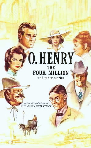 Книга на английском - О Генри Четыре миллиона - обложка книги скачать бесплатно