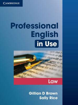 Книга на английском - Cambridge: Professional English in Use - Law - обложка книги скачать бесплатно