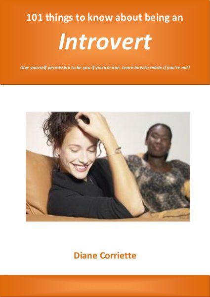 Книга на английском - 101 Things to Know about Being an Introvert by Diane Corriette - обложка книги скачать бесплатно