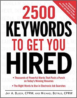 Книга на английском - 2 500 Keywords to Get You Hired by Jay A. Block, Michael Betrus - обложка книги скачать бесплатно
