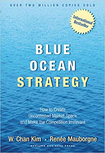 Книга на английском - Blue Ocean Strategy: How to Create Uncontested Market Space and Make the Competition Irrelevant by W. Chan Kim, Renée Mauborgne - Стратегия голубого океана: Как создать свободную рыночную нишу и перестать бояться конкурентов - обложка книги скачать бесплатно
