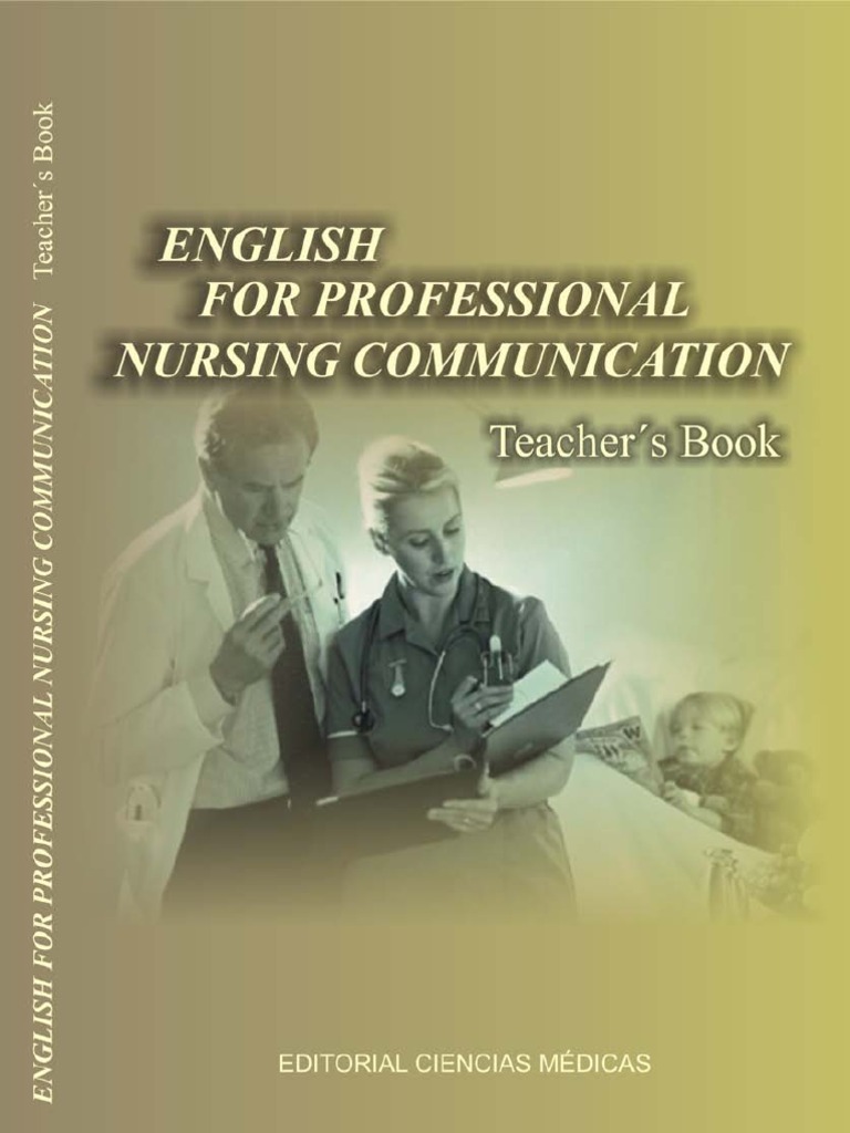 Книга на английском - English for Professional Nursing Communication - Teacher's Book - обложка книги скачать бесплатно