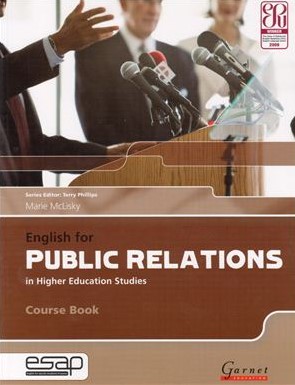 Книга на английском - English for Public Relations (English for PR) in Higher Education Studies - Course Book - обложка книги скачать бесплатно