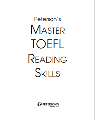 Книга на английском - Master the TOEFL Reading Skills (Petersons Publishing) - обложка книги скачать бесплатно