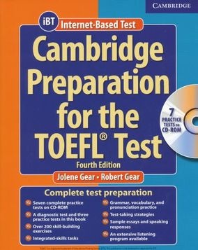 Книга на английском - Cambridge Preparation for the TOEFL Test - Practice Tests - обложка книги скачать бесплатно