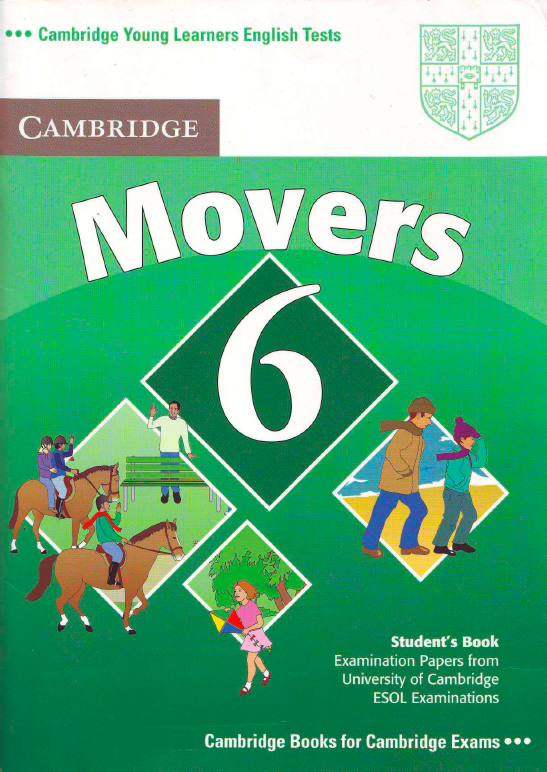 Книга на английском - YLE Movers 6. Student's book. Examination Papers - обложка книги скачать бесплатно