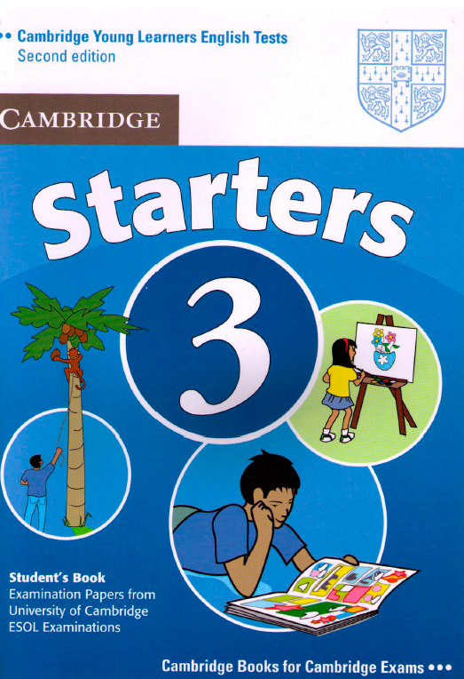 Книга на английском - YLE Starters 3. Student's book. Examination Papers - обложка книги скачать бесплатно