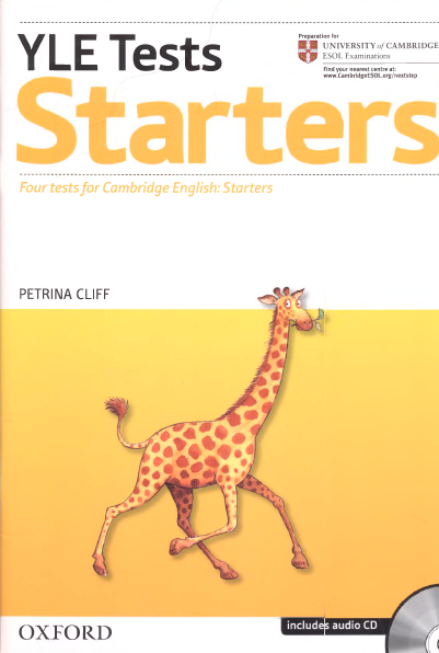 Книга на английском - YLE Tests for Starters. Preparation for ESOL Examinations - обложка книги скачать бесплатно
