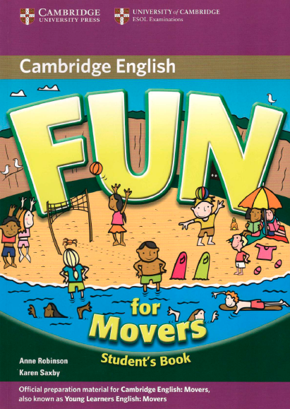 Книга на английском - Cambridge Fun for Movers Student's book. YLE Exam Second edition - обложка книги скачать бесплатно
