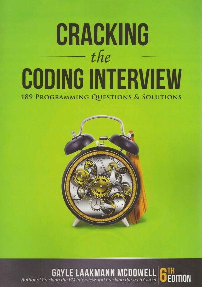 Книга на английском - Cracking the Coding Interview: 189 Programming Questions and Solutions (6th Edition) - обложка книги скачать бесплатно