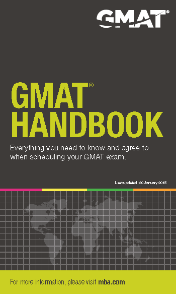 Книга на английском - GMAT Handbook - обложка книги скачать бесплатно