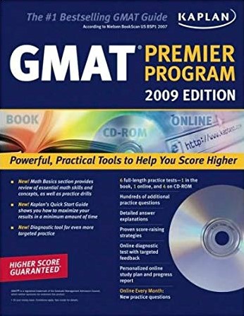 Книга на английском - Gmat Premier Program 2009 Edition (Kaplan Publishing) - обложка книги скачать бесплатно