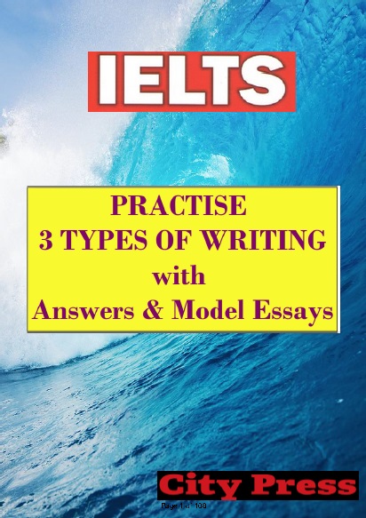 Книга на английском - IELTS 3 Types of Writing with Answers and Model Essays - обложка книги скачать бесплатно