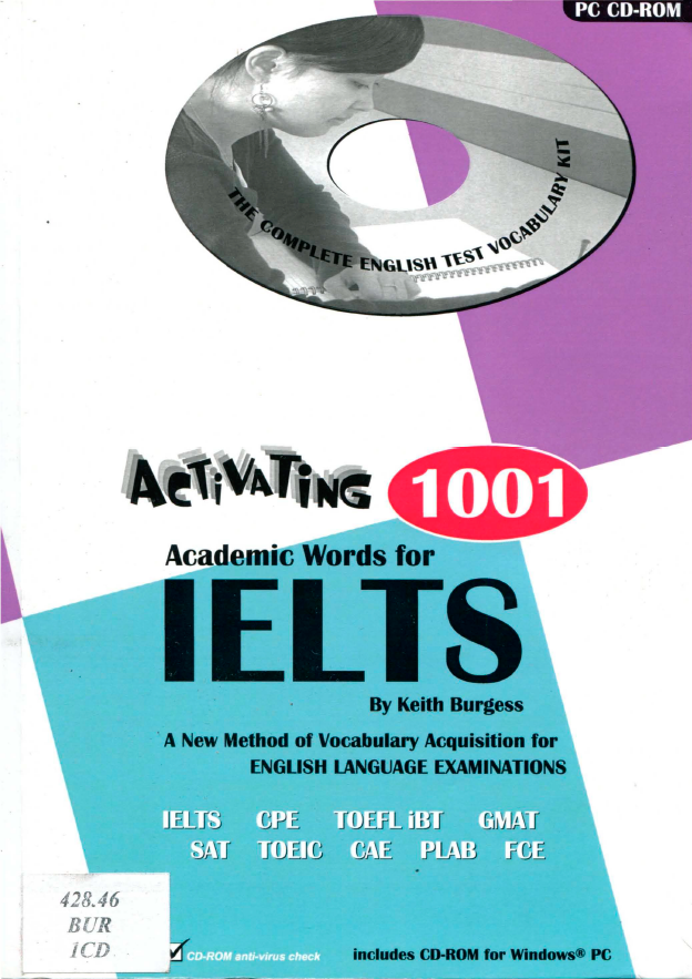 Книга на английском - Activating 1001 academic words for IELTS - обложка книги скачать бесплатно