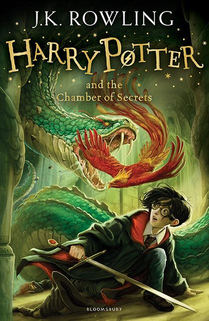 Книга на английском - Harry Potter, Book 2 of 7: Harry Potter and the Chamber of Secrets by Joanne K. Rowling - обложка книги скачать бесплатно