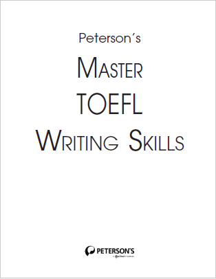 Книга на английском - Master the TOEFL Writing Skills (Petersons Publishing) - обложка книги скачать бесплатно