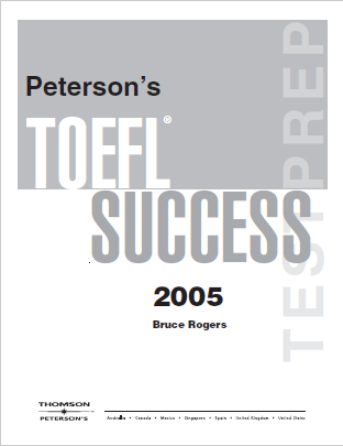 Книга на английском - TOEFL Success (Peterson's Publishing) - обложка книги скачать бесплатно