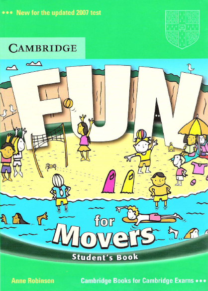 Книга на английском - Cambridge Fun for Movers Student's book. YLE Exam - обложка книги скачать бесплатно